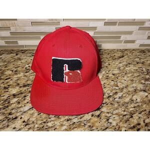 Russell Athletic Hat Cap Adjustable Snapback Red One Size Fits All